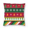 Christmas Royal Stewart Tartan Plaid Pillowcase Soft Fabric Cushion Cover Decor Pillow Case Cover Home Square 18''