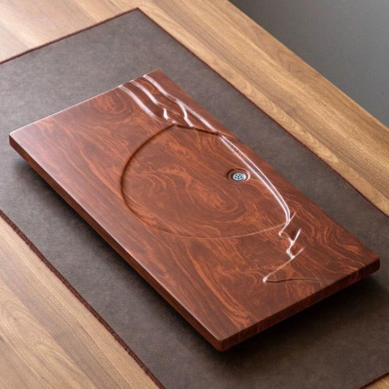 New Chinese Style Single-Layer Tea Tray