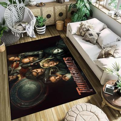 Film T-Thunderbolts Kleiner Teppich Bettseite Küche Bad Wohnen Zuhause Haus Schlafzimmer Bodenmatte Fußmatte Teppich Dekoration