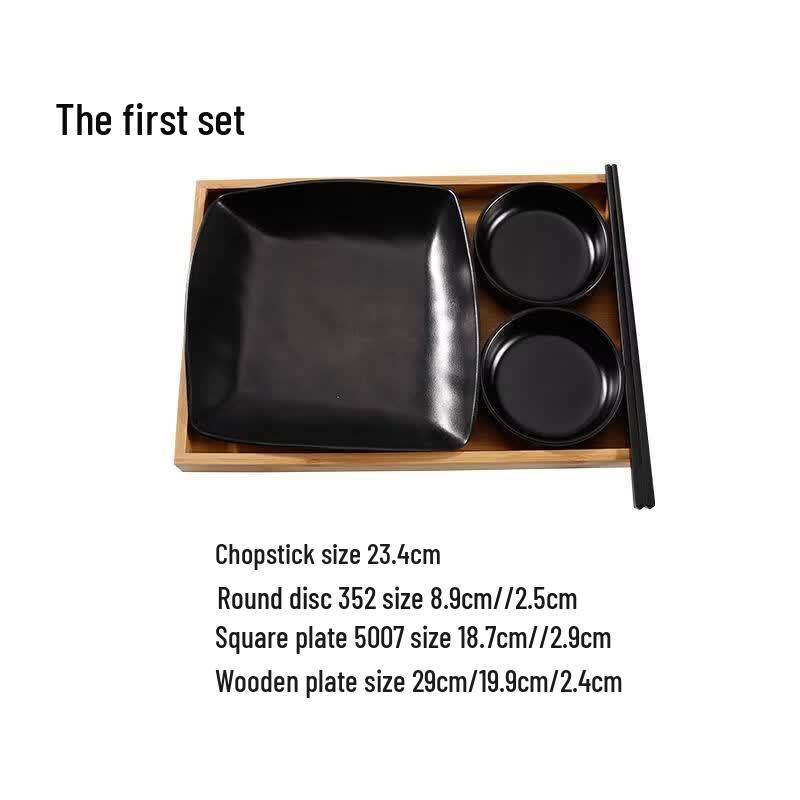 Qianxing Melamine Imitation Porcelain Tableware Set