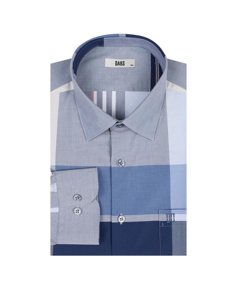 Dagseusyeocheu Cotton Blend Big Check Casual Shirt Regular Fit_Dmp3Shcl140N1