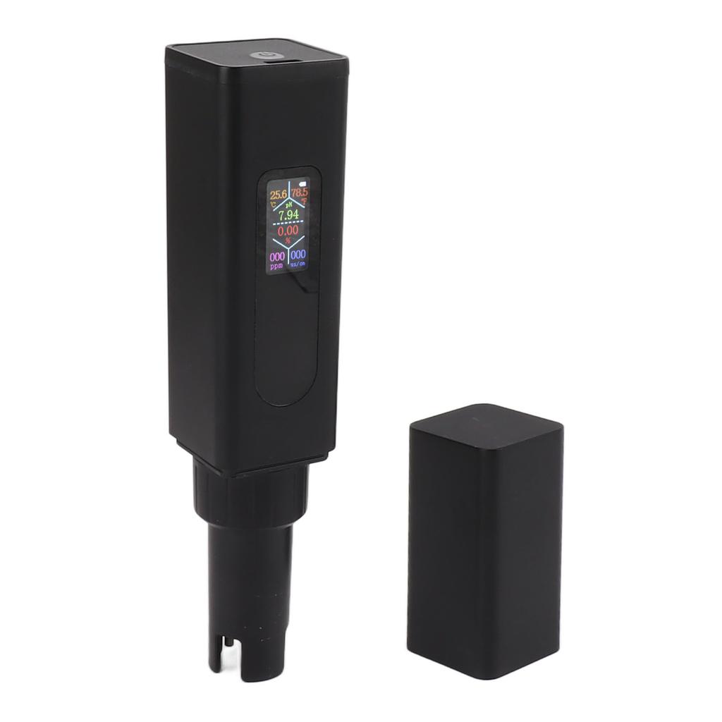 5 In 1 Water Quality Tester Salinity PH Temperature TDS EC Testing Meter LCD Screen Water Detector