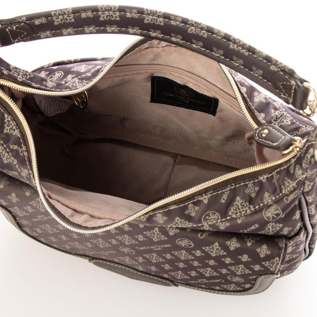 Christian Olivier Multifunctional Shoulder Bag 38-7806 (Chocolate)