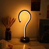 1PC Creative Question Mark Shape USB Three-tone Light Desk Lamp Decoration