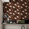 Watercolor Wild Plant Flower Wallpaper Waterproof Self Adhesive Furniture Sticker Home Decor Contact Paper