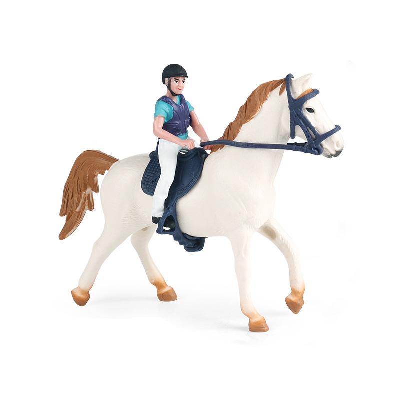 Simulace zvířat Kůň Dárková řemesla Dětská hračka Syntetická pryskyřice Domácí umělecké dekorace