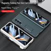 Samsung Z Fold4 Magnetic Pen Slot Case with Full Hinge Coverage and Film Protection