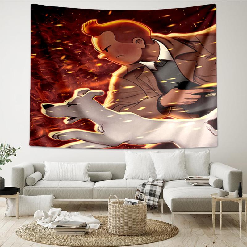 Adventure In The City Tapestry Hanging for Bedroom,Livingroom, Playroom,Decor Art Room Wall Tapestry Holiday and Birthday Gifts