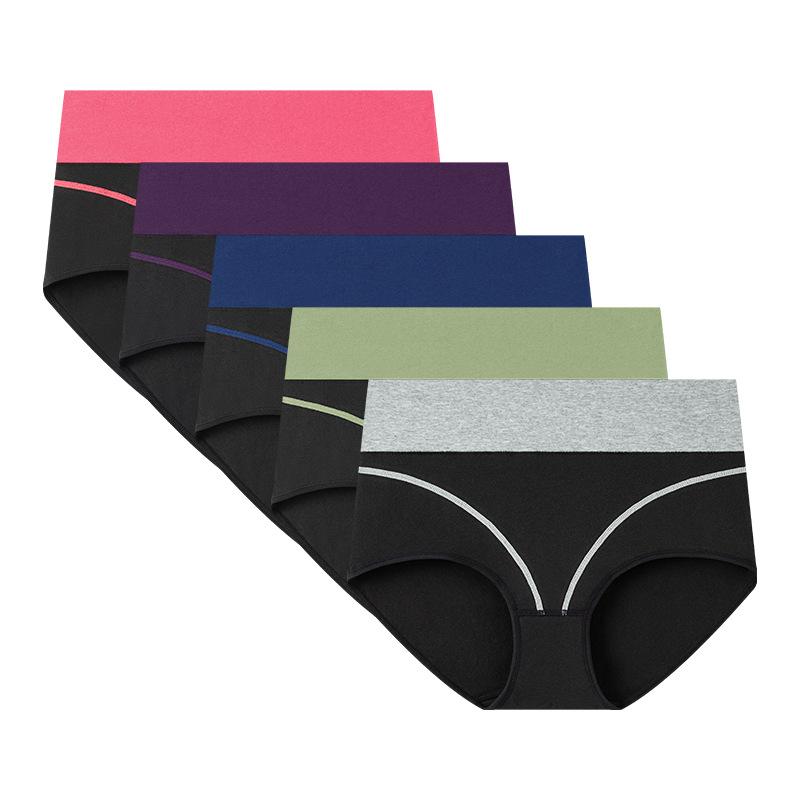 Women'S Underwear Pure Cotton High Waist Large Size Underwear Women'S Cotton Underwear