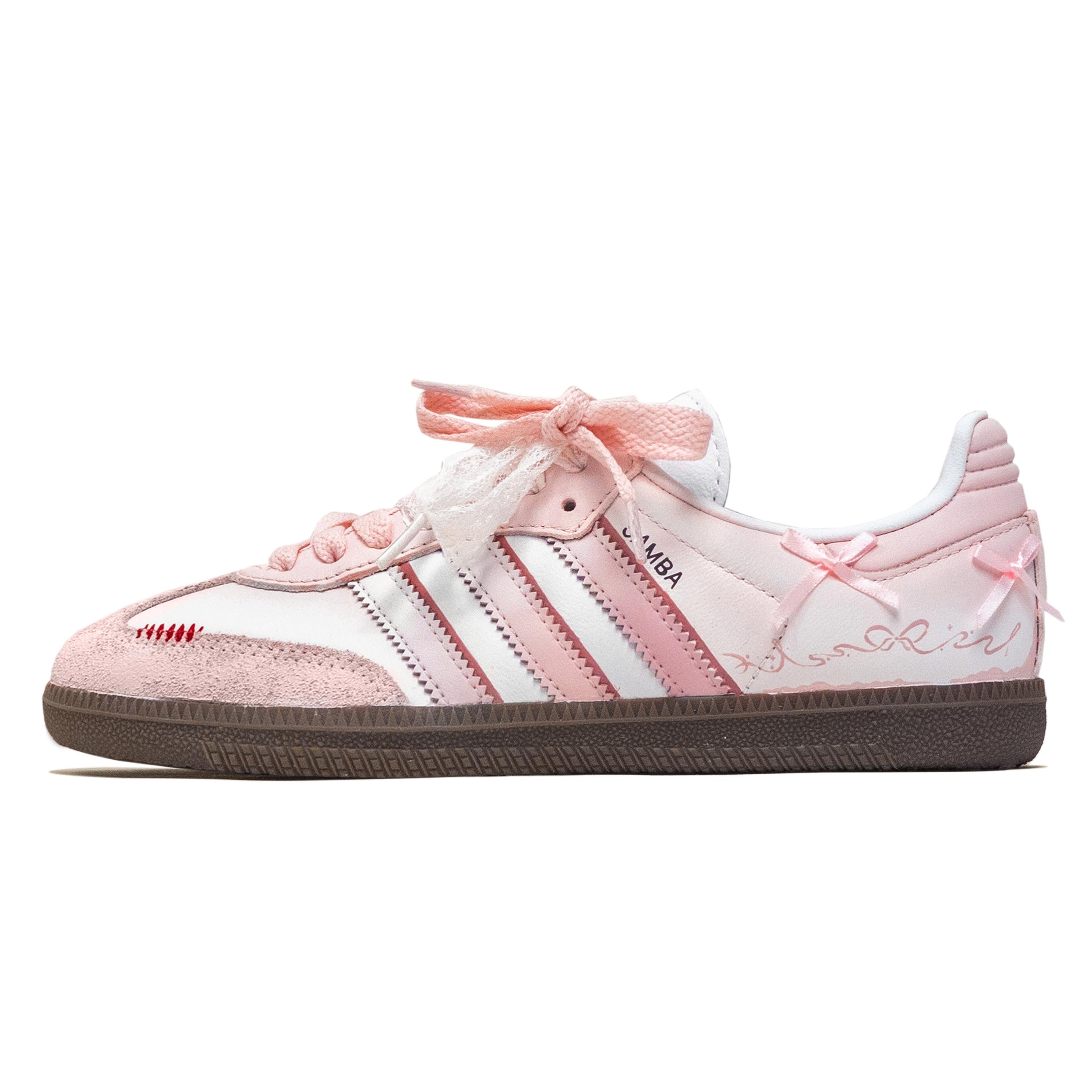

Adidas Originals SAMBA OG Great Painting Journey, Ballet Girl Abrasion Resistant Lightweight B75806(Team256-) 43⅓
