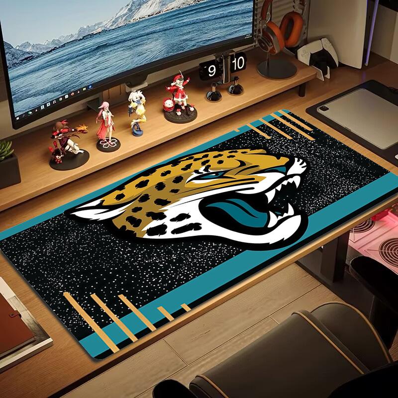 Jacksonville Jaguars2 Print Cushion Non-slip Laptop Tablet Big Mousepad XXL Mat Mini PC Playmat With Lock Edge