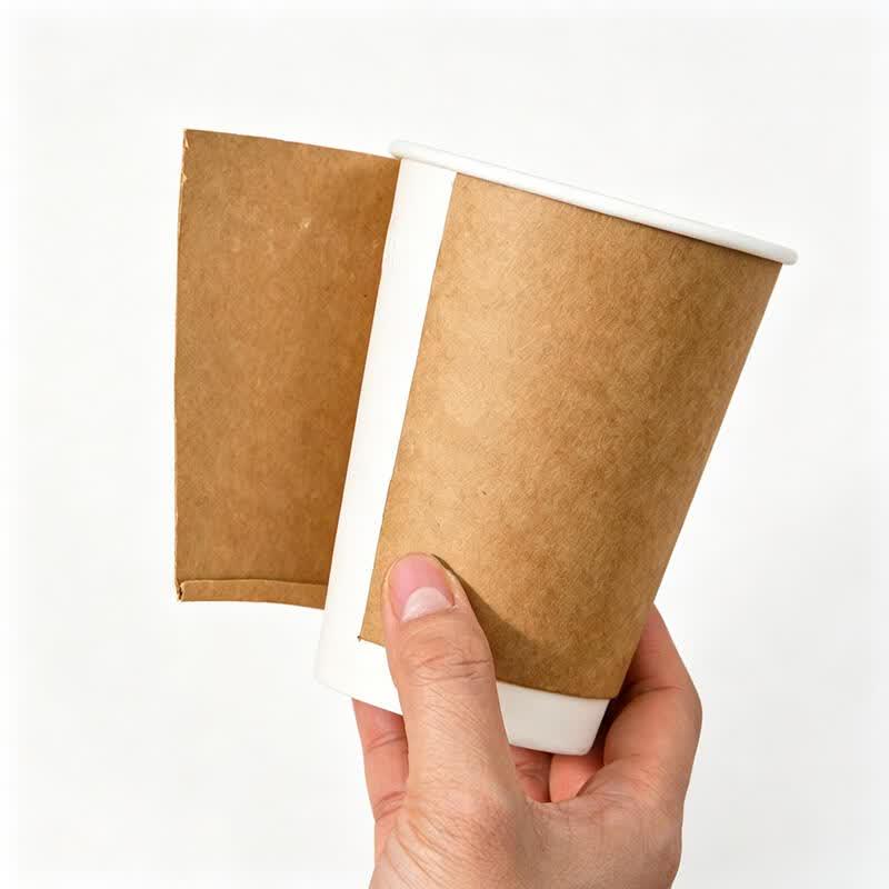 Chuzhou Disposable Kraft Double-Layer Hot Drink Paper Cups