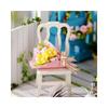 DIY Miniature Dollhouse Kit Garden Corner with LED Light and Dust Cover 3D Puzzle Home Decor for Beginners