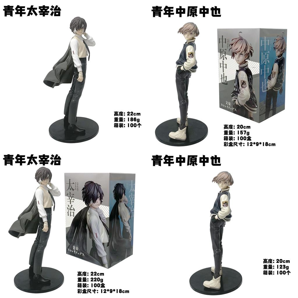 Bungo Stray Dogs Dazai Osamu Pvc Desk Statue With Handpainted Finish For Collectors