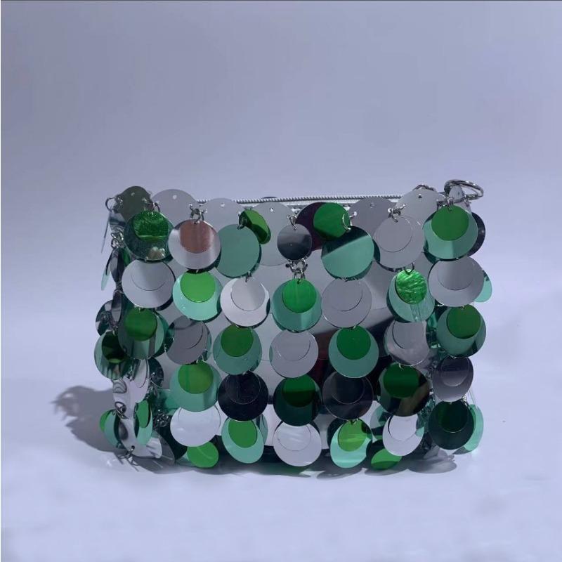 A High-end Clutch Bag for Women, A Chain Single-shoulder Crossbody Bag, A Sequined Handbag