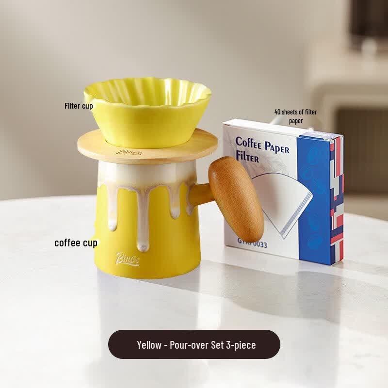 Qiwei Ceramic Hand-Pour Coffee Set