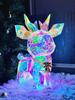 Starlight LED Hologram Rhombus Christmas Tree Lights - Luminous Flashing Home Decoration
