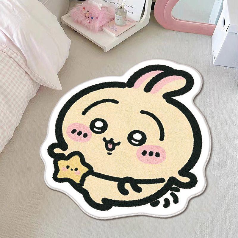 Bedroom Bed Lovely Carpet Thick Imitation Cashmere Foot Mat Living Room Sofa Floor Mat