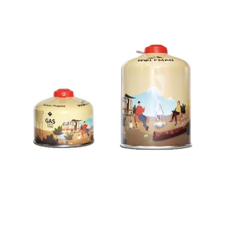 Portable Outdoor Camping Flat Gas Canister
