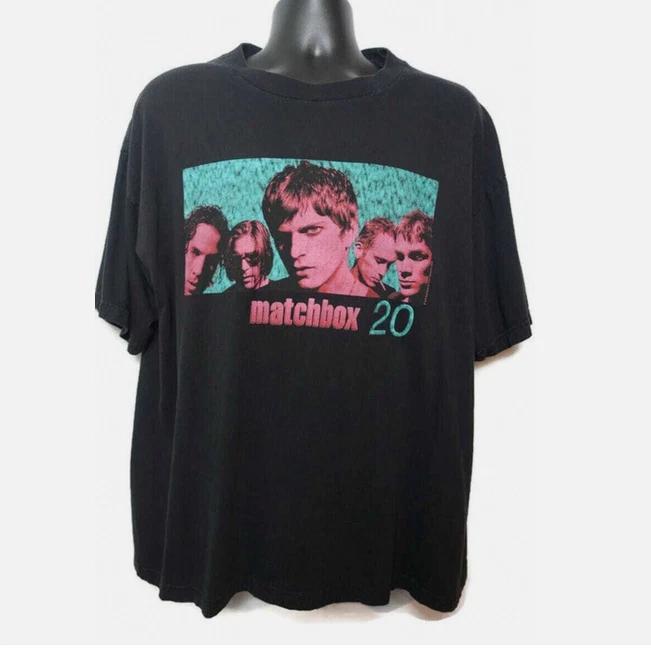 Matchbox Twenty Band Tee, Original 90s Concert T-Shirt