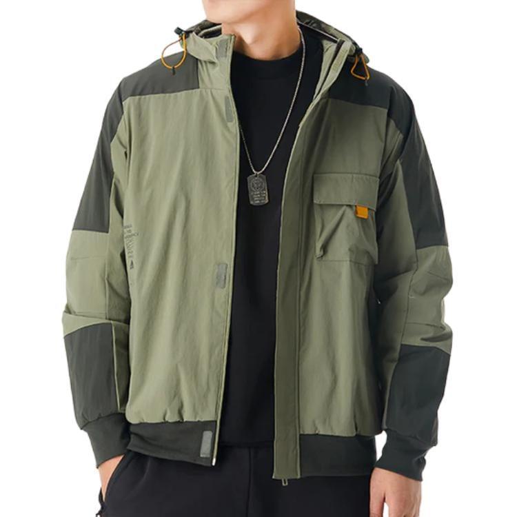 adidas Jackets Men's Green Hooded Thin Other GR6953