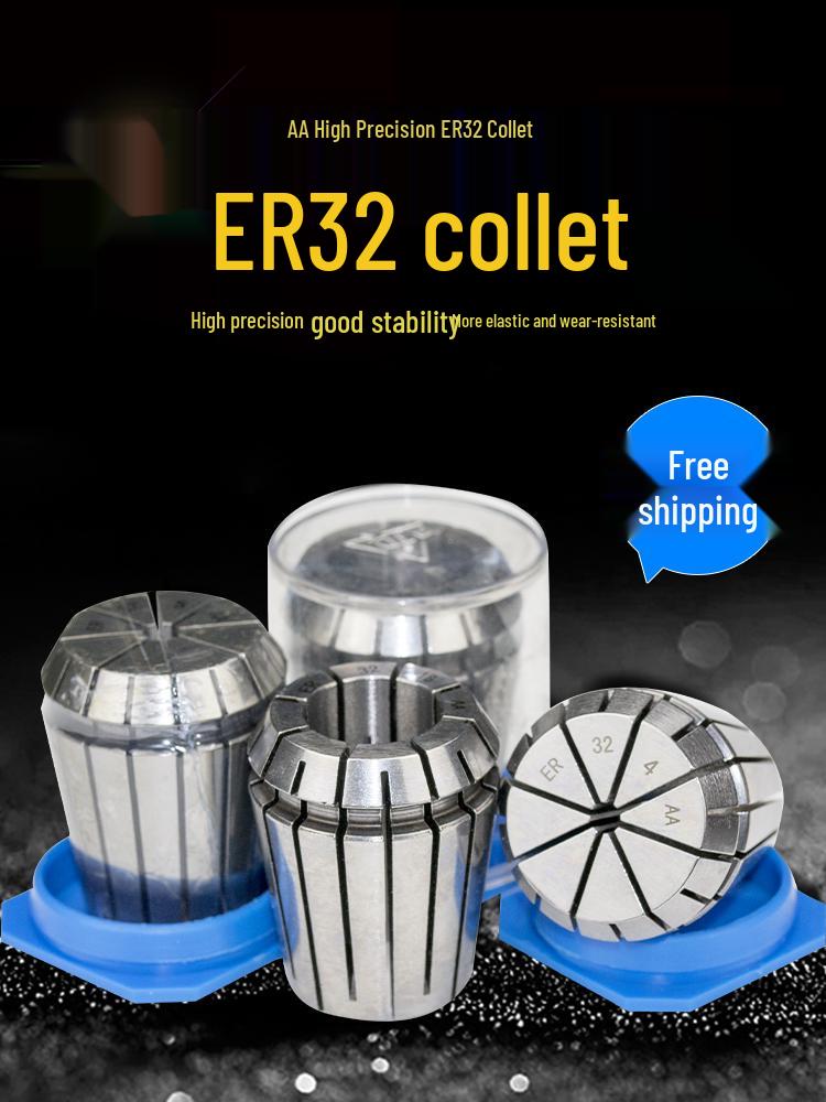 

High Precision CNC Engraving & Milling Machine Collets: ER32, ER25, ER20 Tapping Spring. High Precision ER32-1/8 Collet