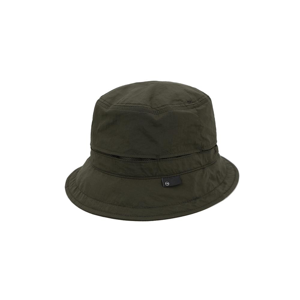 MOIF [25Ss] Pkb Vent Bucket Hat / Olive Brown