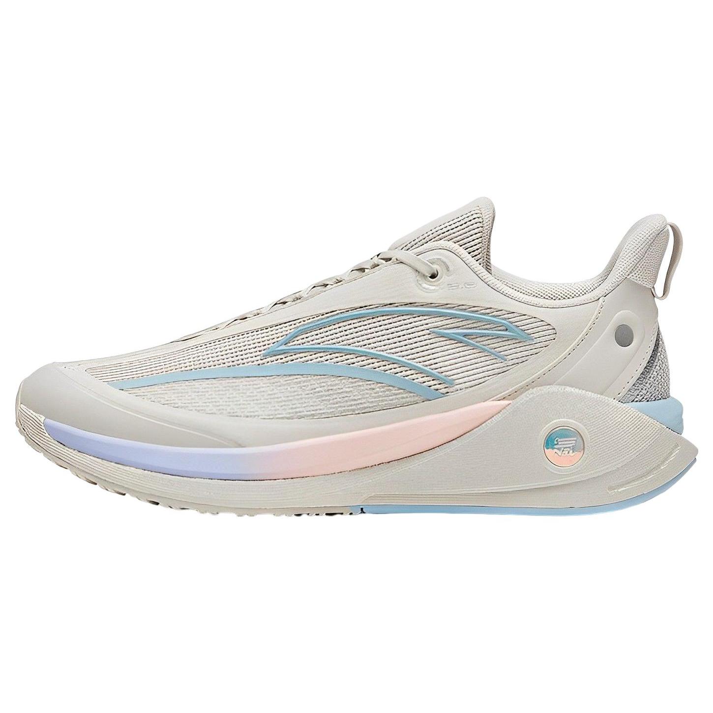 

Anta C37 3.0 Anti Slip And Wear Resistant Breathable Low Top Running Shoes Gray Blue Pink 39