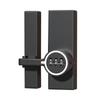 Zinc Alloy Password Door Lock Luminous 180 Degree Security Door Buckle Anti-theft 3-Digit Password Sliding Door Lock