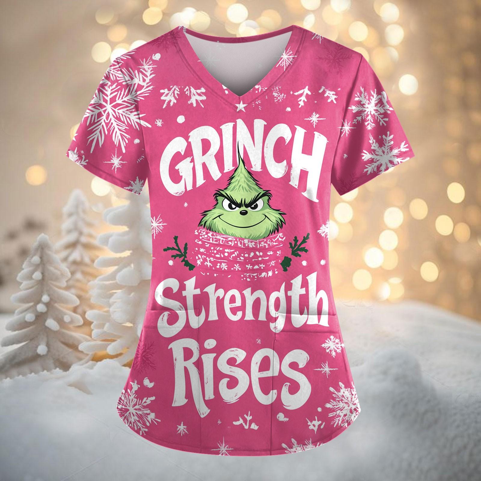 

Женская мода с v-образным вырезом, короткими рукавами и карманами, топы с принтом XL