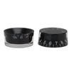 Bstinay Set Speed Control Knobs Knobs Plastic 4-Piece Volume/Tone Black/White