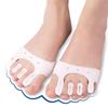 3 Pairs Five-Hole Metatarsal Pads - Silicone Foot Pads for Toe Alignment, Pain Relief & Comfort for Metatarsalgia, Neuroma & Bunions