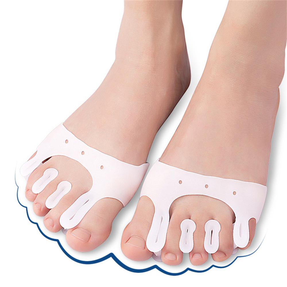 3 Pairs Five-Hole Metatarsal Pads - Silicone Foot Pads for Toe Alignment, Pain Relief & Comfort for Metatarsalgia, Neuroma & Bunions