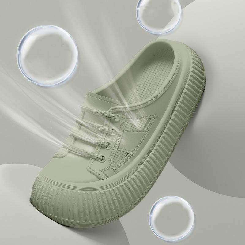 

Fashion Smile Women s Sandals Summer New Thick-soled EVA Sandals Comfortable Soft Cave Shoes Breathable Non-slip Sandals Elevated Shoes 36-37