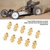 10 Pcs M3 Ball Head Screw Brass Fixing Spherical Screws for 1/10 1/24 1/18 Model Car