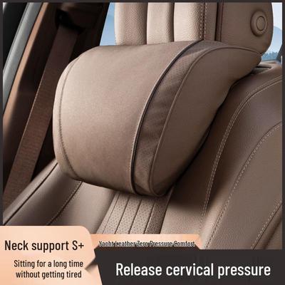 Premium Car Neck Pillow & Lumbar Cushion for Mercedes-Benz S Maybach & BMW