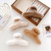 Luxurious Plush Hair Claw Clip For Effortless Chic Hairstyles In Multiple Colors