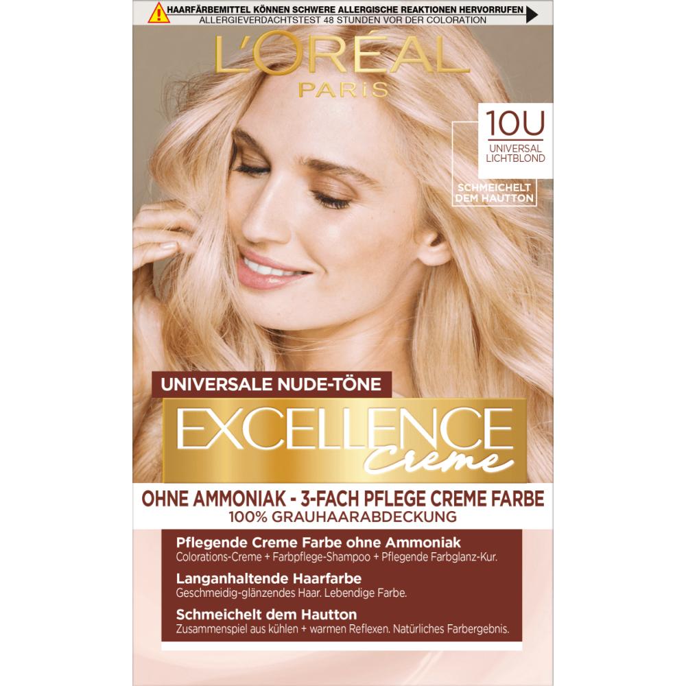 L'Oreal Excellence Hair Color Light Rich Blonde 10U