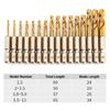 Professional Hex Shank HSS Twist Drill Bits for Mechanical Maintenance Cutter