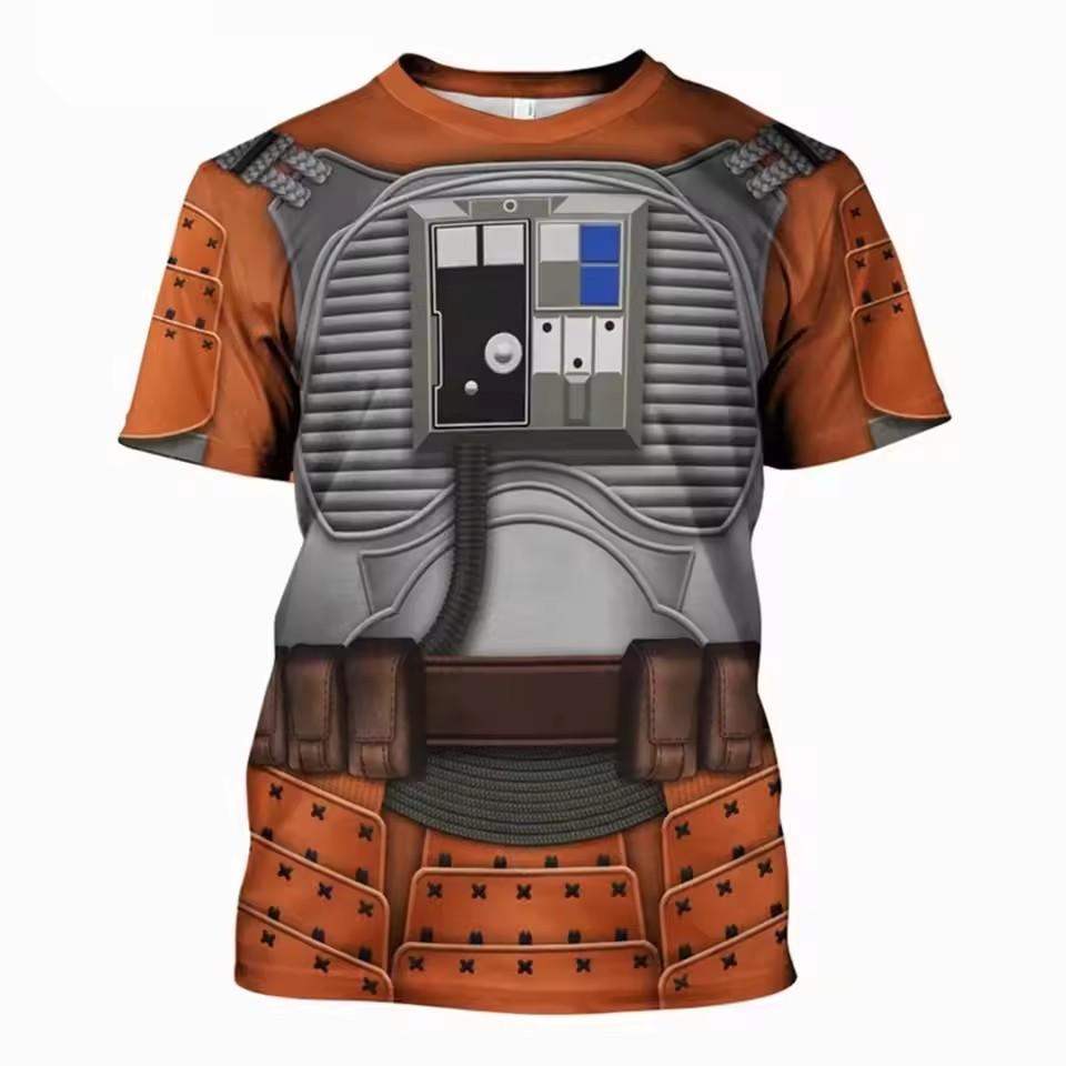 Tricou Unisex Costum Cosplay Darth Vader Casual Trend Imprimare 3D