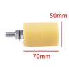 Aug. 6PCS 50X70mm PP Steel Flat Roller Bearing Guiding Wheel 6201 Screw For Electric Door Sliding Gate