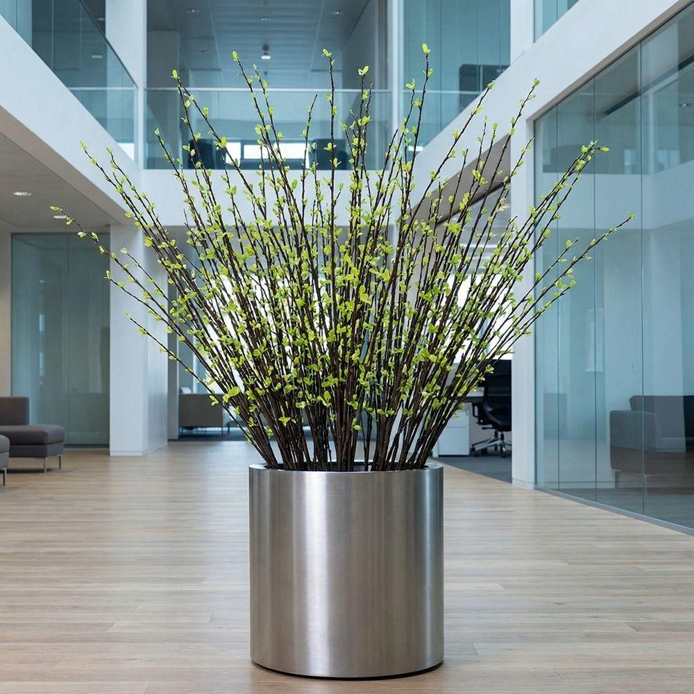 Floating Branch Willow Sprout Plants Real Touch Green Plum Bouquet Simulation Green Plant Homestay