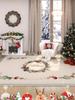 Christmas Themed Carpet Round Living Room Bedroom Non-Slip Decorative Mat Rectangular Entrance Can Be Tailored Floor Mat