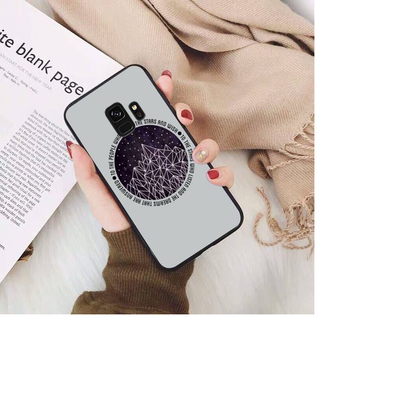 Pouzdro na telefon A Court of Mist and Fury Sarah J Maas pro Samsung Galaxy S20 S10 Plus S10E S5 S6 S7edge S8 S9 S9Plus S10lite 2020