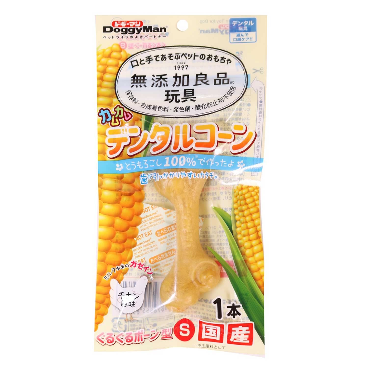 

Doggyman Камкам Дентал Круглая кость Курица Без добавок Конус, Тип, S,