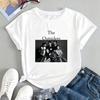 The Outsiders Filmcharakter Porträt Damen T‑Shirt Retro 80er Jahre Film Grafik T‑Shirt Lässiges Streetwear Kurzarm Top