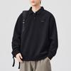 Herbst und Winter Neu Revers Poloshirt Pullover Herren Trendmarke Schlichtes Japanisches Vielseitiges Oberteil