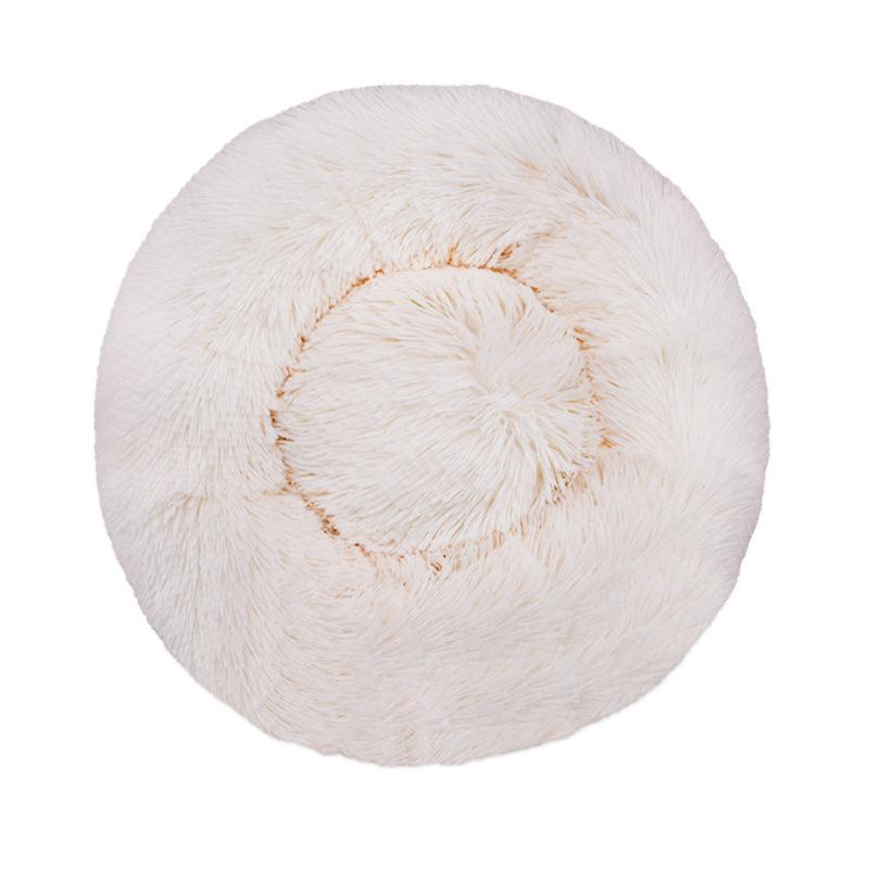 Caseta arenero gato felpa redondo arenero mascota cama perro cojín invierno perro cama mascota suministros mascotas