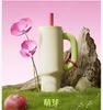 Chakolab Big Mac Ceramics Water Cup Abs Customization Vacuum Cup 1050ml Integrated Straw Outdoor Camping Office Cup Desk Gift
