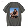 Hot Jason Momoa Sleeveless Top Classic T Shirt Size S 5xl Best Vintage Washed Stretched Designer Clothes Streetwear